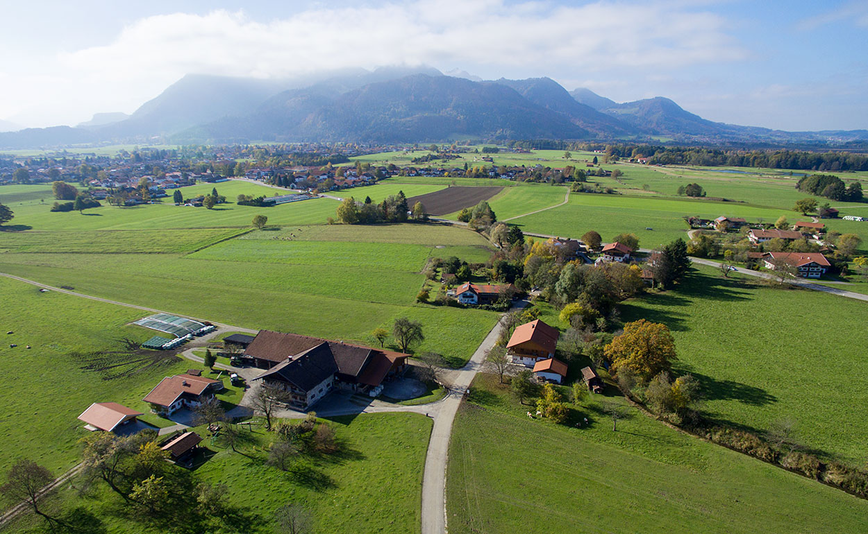 Ortsteile - Luftbilder-Chiemsee